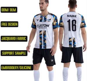 Ventes en gros de maillots de football personnalisés pour adultes, sublimation, maillots de football à séchage rapide, ensembles de maillots de football respirants pour hommes L303 - Product Image 1