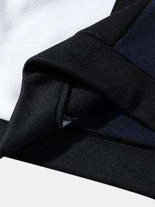 Sudaderas con Capucha de Algodón de Alta Calidad al por Mayor, Sudaderas Extra Grandes con Cuello Redondo y Logotipo Personalizado para Hombre - Product Image 6
