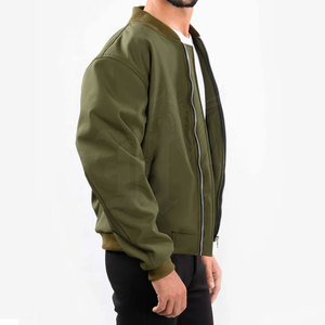 Chaqueta Bomber de Invierno Unisex Transpirable de Marca Privada, Cuello Alto de Lona, Logotipo Frontal, Uso en Exteriores, Cómoda, Mejor Precio - Product Image 2
