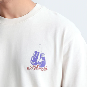T-shirt ample en coton 100% à épaules tombantes - Essentiel streetwear délavé - Product Image 2