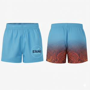 2026 Heat-Transfer Printed Polyester Drawstring Knitted <b>Waist</b> Men Sportswear Quick Dry Breathable Gym Running Training Shorts - Product Image 4