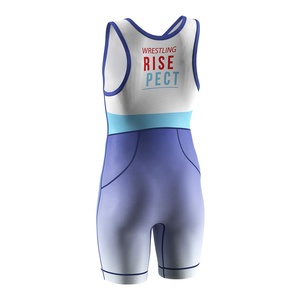 Red Camouflage Wrestling Singlet for <b>Boys</b> One-Piece Quick Dry Polyester Fitted Martial Arts Wear - Product Image 4