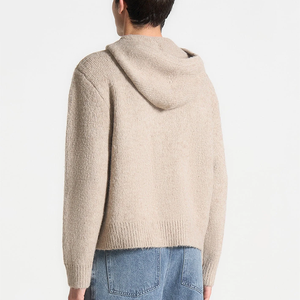 Hoodie en mohair, Sweat à capuche en mohair, Hoodie en mohair tricoté, Hoodie pull-over en mohair, Hoodie zippé en mohair, Hoodie en mohair premium, Hoodie en mohair personnalisé - Product Image 2
