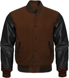 Chaqueta de béisbol Varsity Letterman de invierno para hombre 2024, venta al por mayor de alta calidad para hombres - Product Image 5