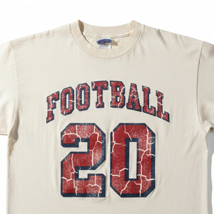 Camiseta de Alta Calidad con Estampado Puff, Logotipo Personalizado, Camiseta de Algodón Grueso para Hombre, Camiseta Gráfica al por Mayor - Product Image 4