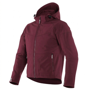 Veste de moto pour homme, noire, coupe-vent, manches longues, pour l'hiver, vêtements d'extérieur - Product Image 4