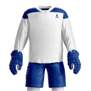 Uniforme de hockey sur glace de qualité supérieure, uniforme de hockey sur glace sur mesure, vêtements de sport 100% polyester en provenance du Pakistan - Product Image 5