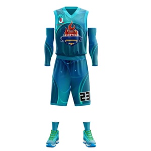 Uniforme Deportivo de Baloncesto Unisex Personalizable de Alta Calidad, Transpirable, Tallas Grandes, Diseño por Sublimación, Antibacterial, para Clubes y Equipos - Product Image 1