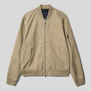 Veste bomber tendance pour homme, veste d'hiver de haute qualité, tissu de qualité supérieure, veste d'extérieur avec col montant, veste bomber pour homme - Product Image 5