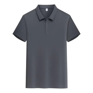 Nuevo diseño de última moda, camisa polo de color sólido para hombre en venta, 100% algodón, cuello polo, transpirable, para adultos y jóvenes. - Product Image 6