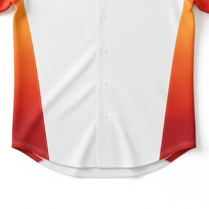 Factory Direct 100 Polyester Custom Baseball Uniform Blank Mesh Button <b>Down</b> Retro Vintage Team Uniform Sportswear - Product Image 4