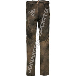 Pantalon en cuir Lederhosen bavarois élégant pour l'hiver, taille haute, grande taille, décontracté, en daim, coupe skinny, respirant, coupe-vent, authentique allemand - Product Image 2