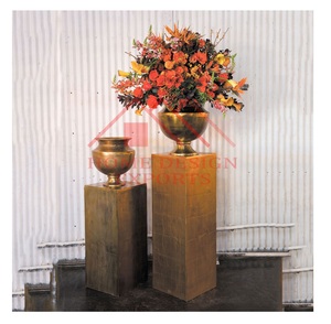 Jarrón de Metal para Decoración de Eventos y Fiestas, Jarrón y Maceta para Flores para el Hogar y el Jardín - Product Image 1