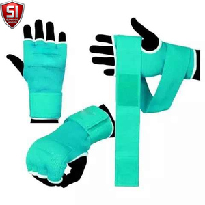 ผ้าพันมือเจลสำหรับชกมวย MMA พร้อมโลโก้สั่งทำ คุณภาพสูง บุเจลอย่างดี พร้อมผ้าพันมือ - Product Image 1