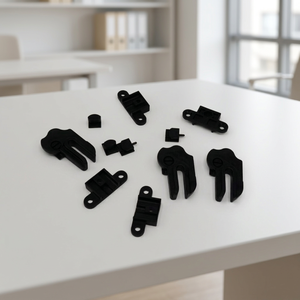 Composants en plastique polyvalents et réglables, meubles de bureau modernes durables de haute qualité, assemblage facile, bureau à domicile, fabriqué à Taïwan - Product Image 4