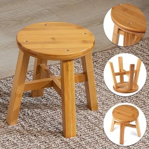 Bamboo Wood <b>Step</b> <b>Stool</b> Eco-Friendly Sustainable Natural Blonde Wholesale - Product Image 4