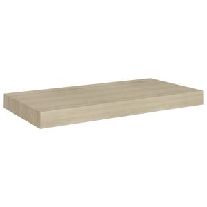ชั้นวางติดผนังไม้โอ๊คแบบรังผึ้ง MDF ชุด 2 ชิ้น ขนาด 19.7x9.1x1.5 นิ้ว ชั้นวางติดผนังและชั้นโชว์โลหะ - Product Image 3