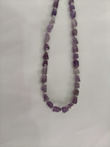 Perles de pierres précieuses d'améthyste naturelle facettées – Perles de pierres précieuses de haute qualité pour la fabrication de bijoux, bracelets et colliers - Product Image 2