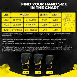 Gants d'entraînement de boxe et de MMA SIDDIQUI HOSINEX en caoutchouc durable, avec lacets au poignet, écologiques, imperméables, légers, respirants, personnalisables - Product Image 6