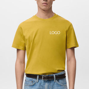 Servicio OEM de diseño con costuras de alta calidad, color sólido, material 100% algodón, corte holgado para hombre, diseño elegante a precio económico. - Product Image 1