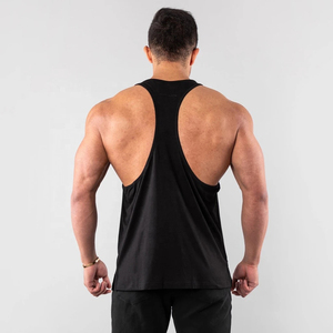 Débardeur de course sans manches en tricot à séchage rapide pour homme, style urbain, respirant, vente en gros, fitness, sport - Product Image 4