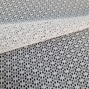 ผ้าลูกไม้เนื้อไมโครเมชยืดหยุ่น ระบายอากาศได้ดี น้ำหนักเบา ขนาด 147 ซม. ผลิตจากไนลอนผสมสแปนเด็กซ์ สำหรับชุดแต่งงาน ชุดชั้นใน เสื้อผ้า และชุดเดรส - Product Image 2