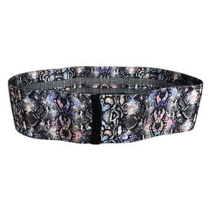 Premium Elastic Fabric Cotton Yoga Hip Resistance <b>Bands</b> Set for Adjustable Sports <b>Workout</b> Equipment Speed and Strength Training - Product Image 2