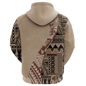Sudadera con Capucha Personalizada OEM con Estampado Maorí Completo, Sudadera Tribal Hawaiana con Corte y Costura, Sudadera con Sublimación Polinesia, Sudadera con Capucha Personalizada Estilo Isleño - Product Image 5