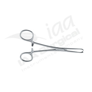 Pince à tissus IAA Surgical Allis pour bébé, 15 cm, 4x5T, instrument chirurgical manuel pour la chirurgie générale, certifié ISO13485 - Product Image 5
