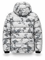 Blouson matelassé à capuche pour homme, imperméable, coupe-vent, séchage rapide, rembourrage en polyester, hiver, style décontracté chic, fermeture éclair sur le devant, coupe classique, personnalisable