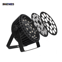 Projecteur LED PAR haute puissance 18x12W RGBW 4 en 1 en aluminium moulé sous pression pour DJ, églises, scènes et concerts
