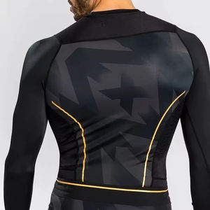 Traje de Baño de Alta Calidad Personalizado para Hombre, Manga Larga, para BJJ, Jiu-Jitsu, MMA, para Entrenamiento - Product Image 2