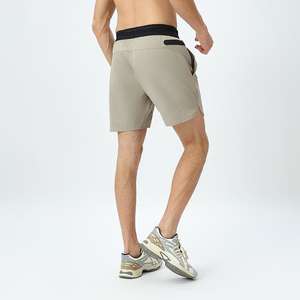 Pantalones Cortos Deportivos para Hombre, de Malla Sólida, Secado Rápido, Transpirables, Ecológicos, con Aberturas Laterales, Diseño Atlético, para Verano - Product Image 3