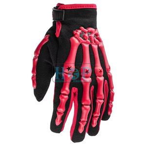 Gants de moto tout-terrain, gants de motocross avec pointes des doigts compatibles écran tactile, grip antidérapant en silicone, tissu respirant - Product Image 1