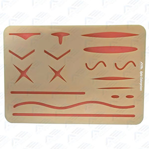 Kit de pratique de suture médicale réutilisable avec coussinet de peau, kit de suture chirurgical de qualité supérieure pour étudiants en médecine et en médecine vétérinaire - Product Image 2