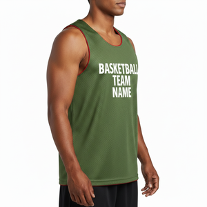 Uniformes de Baloncesto Reversibles al por Mayor, Camisetas de Baloncesto para Niños, Uniformes de Entrenamiento para Clubes - Product Image 3