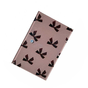 Cute <b>Bow</b> Pattern Solid Eco-Friendly Pink Acrylic Professional Rectangle Magnetic Eyelash Extension <b>Holder</b> Palette Custom Logo - Product Image 1