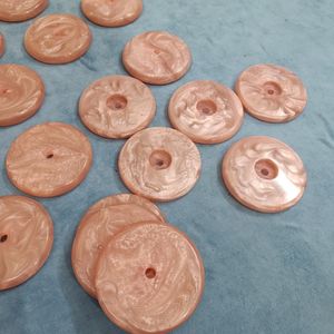 Premium <b>Resin</b> <b>Craft</b> Round Lamp Base Marble Effect Handmade Decorative Display Stand Base for Home Decor Projects - Product Image 4