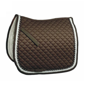Juego de almohadillas de algodón personalizadas 2025 para silla de montar, cómodas, con forro de poliéster a juego para protección del caballo, almohadillas de silla de montar al por mayor - Product Image 1