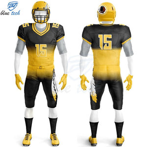 Premium Quality American Football Uniform Custom Team Name Number Jersey Pants Set Custom Logo Print Breathable Short Sleeve - Product Image 6