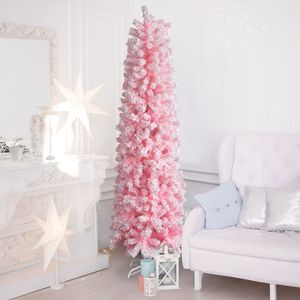 Albero di Natale Artificiale a Matita con Effetto Neve, 300 cm, Non Illuminato - 641 Bran - Product Image 6