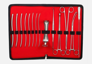 Ensemble d'instruments de suture chirurgicale de qualité supérieure, 14 pièces, pour la chirurgie générale, kit d'outils de suture en acier inoxydable de haute précision - Product Image 6