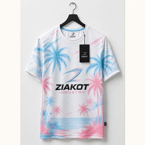 ผู้ผลิตเสื้อยืดตามสั่ง, เสื้อยืดผ้าฝ้าย, เสื้อยืดโอเวอร์ไซส์, พิมพ์โลโก้, ขายส่งชุดกีฬา, ZIAKOT INDUSTRY ปากีสถาน - Product Image 3