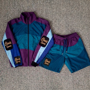 Men Sports Windbreaker Set <b>Lightweight</b> Waterproof <b>Running</b> <b>Jacket</b> Pants Tracksuit Custom Logo Outdoor Training - Product Image 6