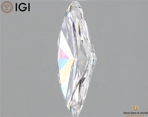 ปรับแต่งได้ตามต้องการ 1.00 CT เพชรทรงมาร์คีส์เจียระไนแบบ CVD ที่เพาะเลี้ยงในห้องปฏิบัติการ สี D ความสะอาดระดับ VS1 พร้อมใบรับรอง IGI สำหรับแหวนหรูหรา - Product Image 6