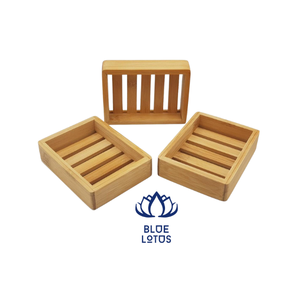 Support à Savon en Bambou Écologique le Plus Vendu – Plateau en Bois pour Rangement et Présentation sur Comptoir de Salle de Bain - Product Image 1