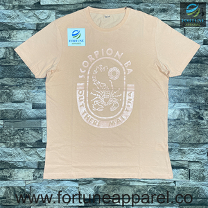 Camiseta Personalizada de Cuello Redondo, 180g, Ecológica, 100% Algodón, Impresión Serigráfica, Color Borgoña Sólido, Talla Grande, Manga Corta, Transpirable, para Hombre - Product Image 1