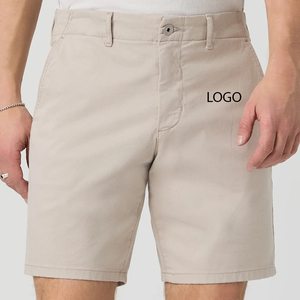การเย็บคุณภาพสูงด้วยวัสดุระบายอากาศเพื่อความสบาย / กางเกงขาสั้นผู้ชายพร้อมดีไซน์โลโก้ที่ปรับแต่งได้และกระดุมแบบติดตั้ง - Product Image 1