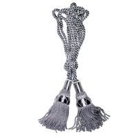 Pompon de cordon de Bugle OEM vente en gros cordon de rayonne et gland pour l'affichage sur les mâts de drapeaux sac de Bagpipe personnalisé couvertures cordon de Drone fait à la main