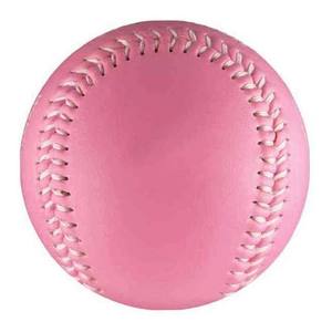 WARPRO INDUSTRY Red Baseball with White Stitching Solid Pattern Durable Left-handed Training <b>Ball</b> 9 Inch Outdoor Sports - Product Image 5